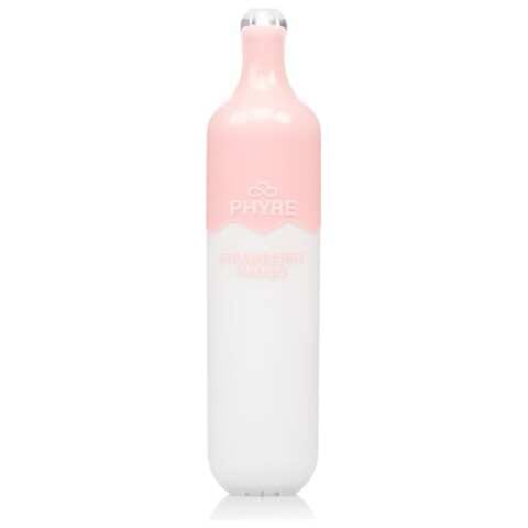A 8ml Strawberry Mango Phyre 3000 e-liquid vape by Vape4Less.