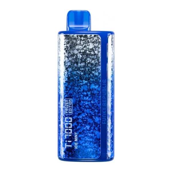 An Ice Mint Funky Republic Ti7000 e-liquid vape by Vape4Less.