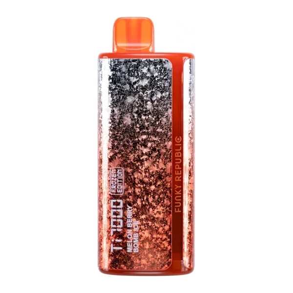 A Melon Berry Bomb Ice Funky Republic Ti7000 e-liquid vape by Vape4Less.