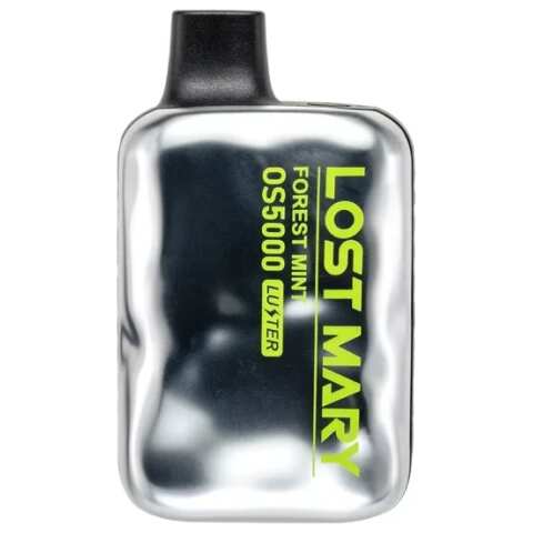 A Forest Mint Lost Mary LUSTER OS5000 e-liquid vape by Vape4Less.