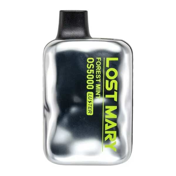 A Forest Mint Lost Mary LUSTER OS5000 e-liquid vape by Vape4Less.