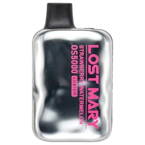 A Strawberry Watermelon Lost Mary LUSTER OS5000 e-liquid vape by Vape4Less.