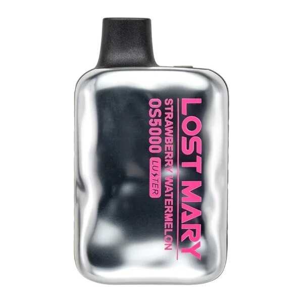 A Strawberry Watermelon Lost Mary LUSTER OS5000 e-liquid vape by Vape4Less.
