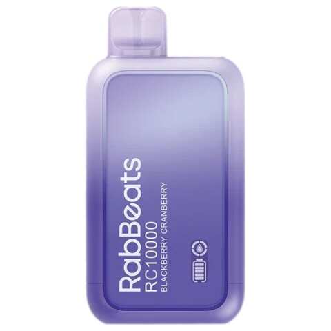 A 18ml Blackberry Cranberry RabBeats RC10000 e-liquid vape by Vape4Less.