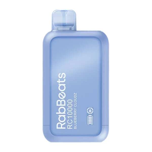 A 18ml Blueberry Cloudz RabBeats RC10000 e-liquid vape by Vape4Less.