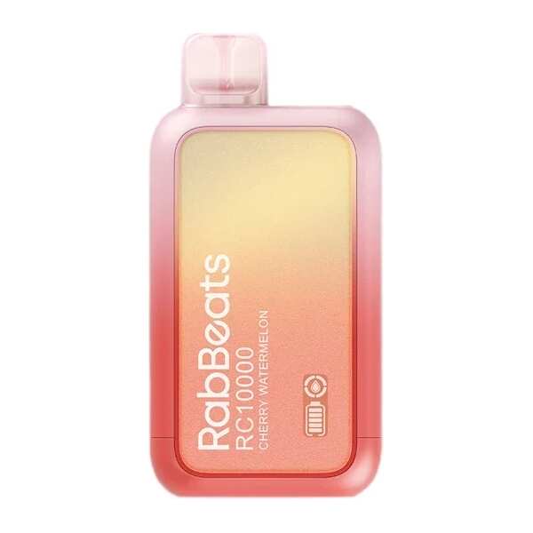 A 18ml Cherry Watermelon RabBeats RC10000 e-liquid vape by Vape4Less.
