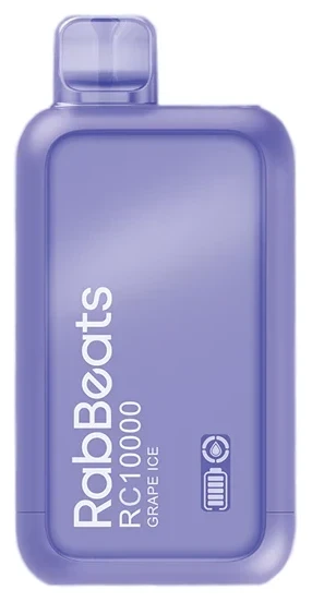 Rabbeats_Grape-Ice_Render_600x600_e4d30442-edbc-4b44-89a6-b89978cf31ab_600x A 18ml Grape Ice RabBeats RC10000 e-liquid vape by Vape4Less.
