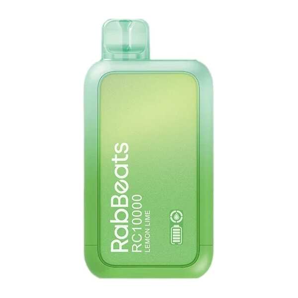 A 18ml Lemon Lime RabBeats RC10000 e-liquid vape by Vape4Less.