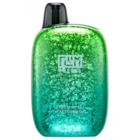A Green Apple Watermelon Flum Pebble e-liquid vape by Vape4Less.