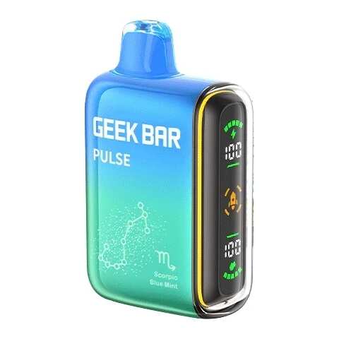 A 16ml Blue Mint Geek Bar Pulse by Vape4Less.