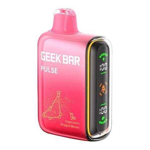 A 16ml Dragon Melon Geek Bar Pulse by Vape4Less.