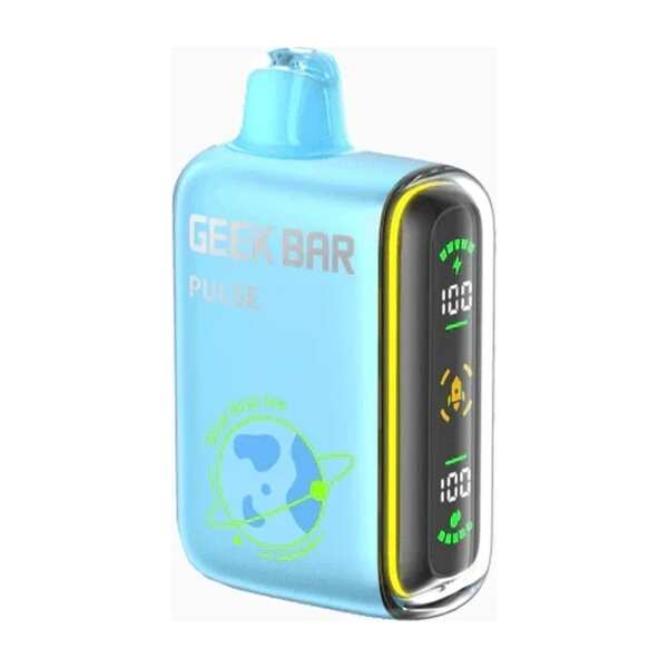 A 16ml Blue Razz Ice Geek Bar Pulse ZERO NIC 15K by Vape4Less.