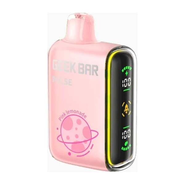 A 16ml Pink Lemonade Geek Bar Pulse by Vape4Less.