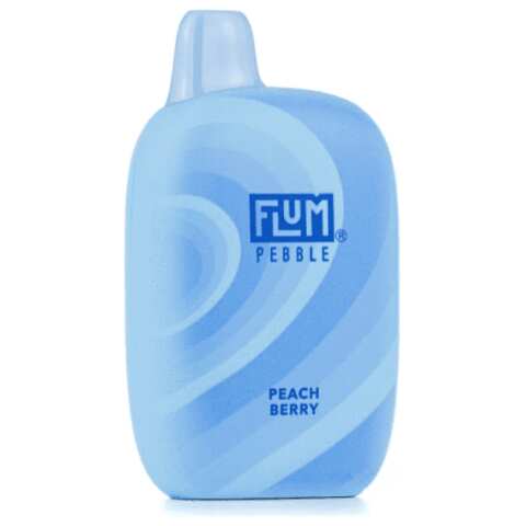 A Peach Berry Flum Pebble e-liquid vape by Vape4Less.