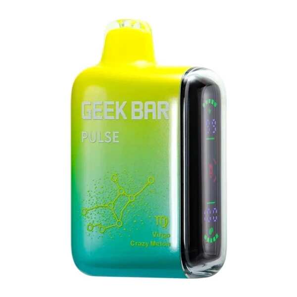 A 16ml Crazy Melon Geek Bar Pulse by Vape4Less.