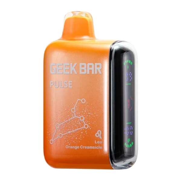 A 16ml Orange Creamsicle Geek Bar Pulse by Vape4Less.