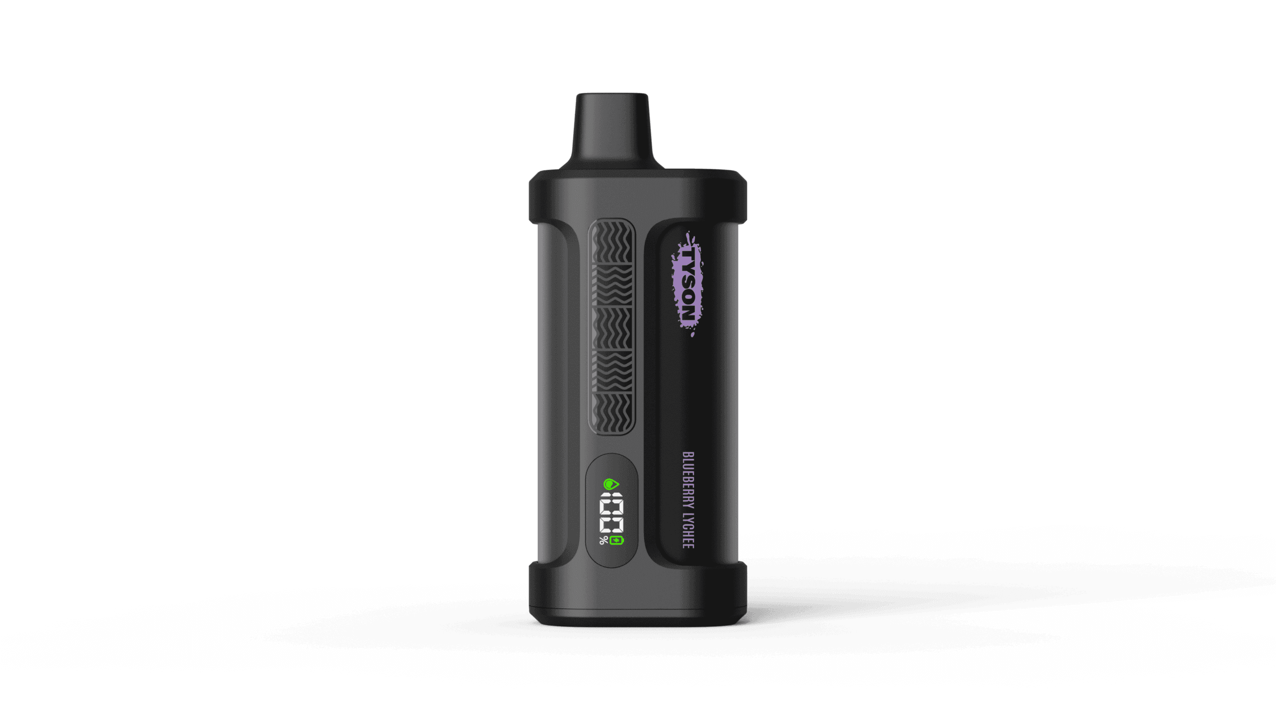 A 14ml Blueberry Lychee Tyson Iron Mike 15000 by Vape4Less.