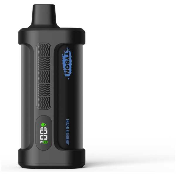 A 14ml Frozen Blueberry Tyson Iron Mike 15000 by Vape4Less.