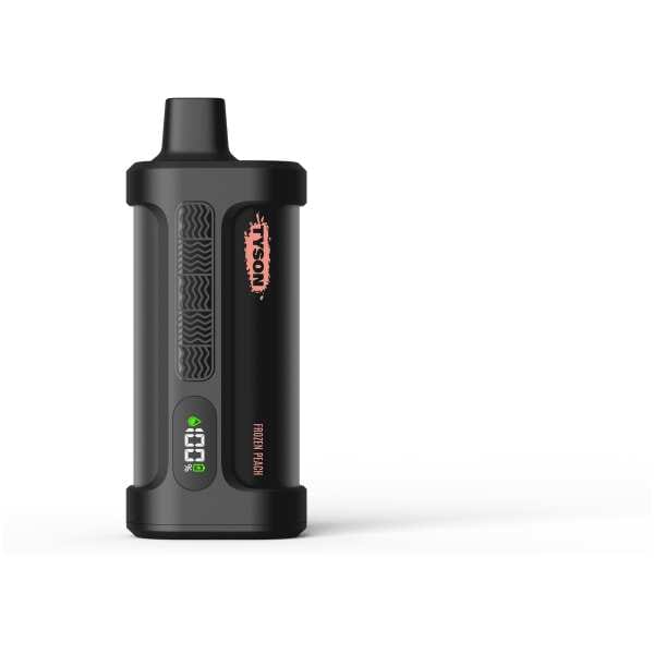 A 14ml Frozen Peach Tyson Iron Mike 15000 by Vape4Less.