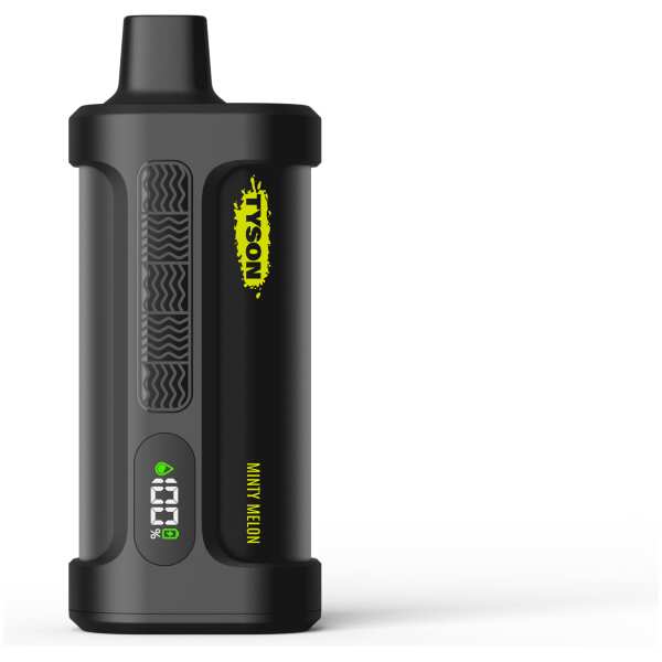 A 14ml Minty Melon Tyson Iron Mike 15000 by Vape4Less.
