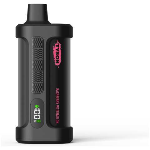 A 14ml Raspberry Watermelon Tyson Iron Mike 15000 by Vape4Less.