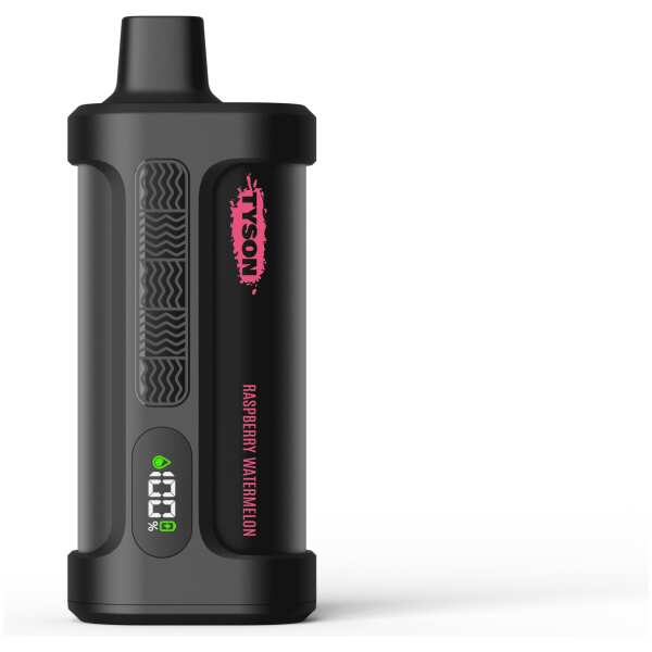 A 14ml Raspberry Watermelon Tyson Iron Mike 15000 by Vape4Less.