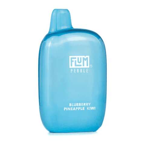 A Blueberry Pineapple Kiwi Flum Pebble e-liquid vape by Vape4Less.
