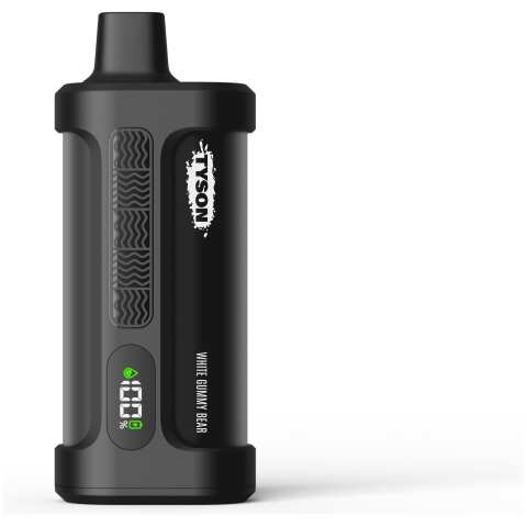 A 14ml White Gummy Bear Tyson Iron Mike 15000 by Vape4Less.