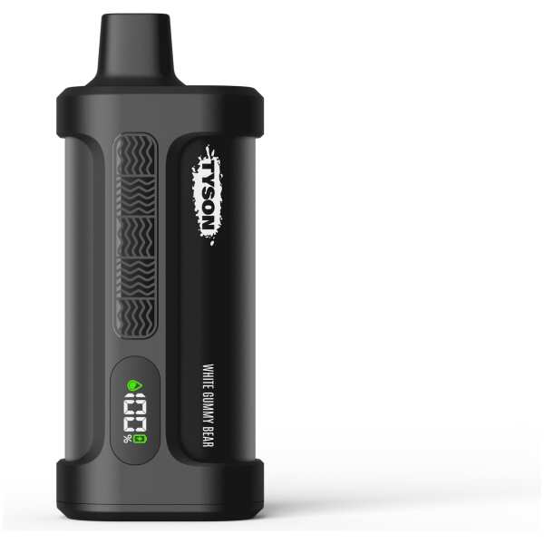 A 14ml White Gummy Bear Tyson Iron Mike 15000 by Vape4Less.