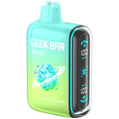 A 16ml Frozen Cherry Apple Geek Bar Pulse by Vape4Less.