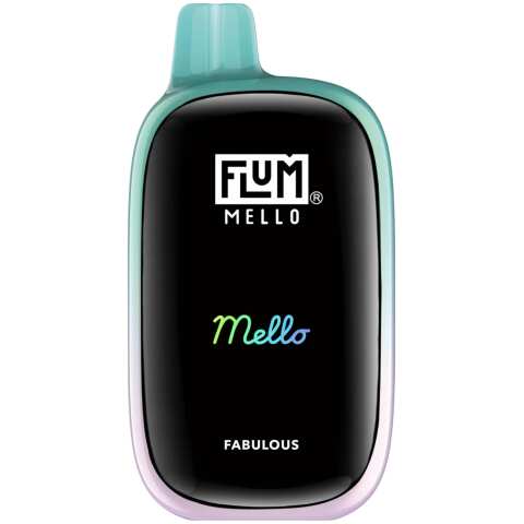 A 15ml Fabulous Flum Mello 20K e-liquid vape by Vape4Less.