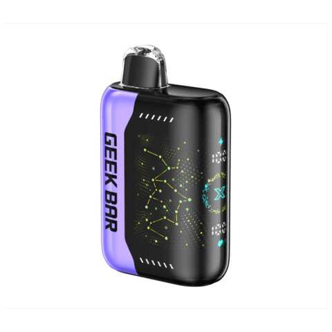 A 18ml Blackberry B-Pop Geek Bar Pulse X 25k blackberry b-pop flavor e-liquid by Vape4Less.