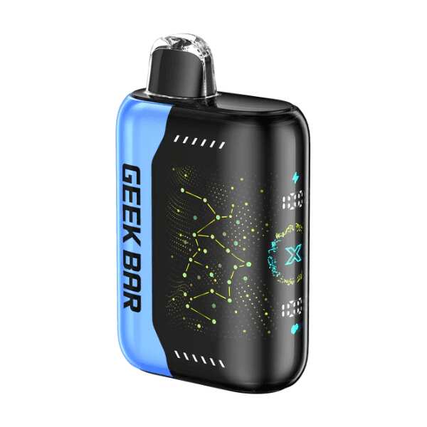 A 18ml Blackberry Blueberry Geek Bar Pulse X 25k blackberry blueberry flavor e-liquid by Vape4Less.