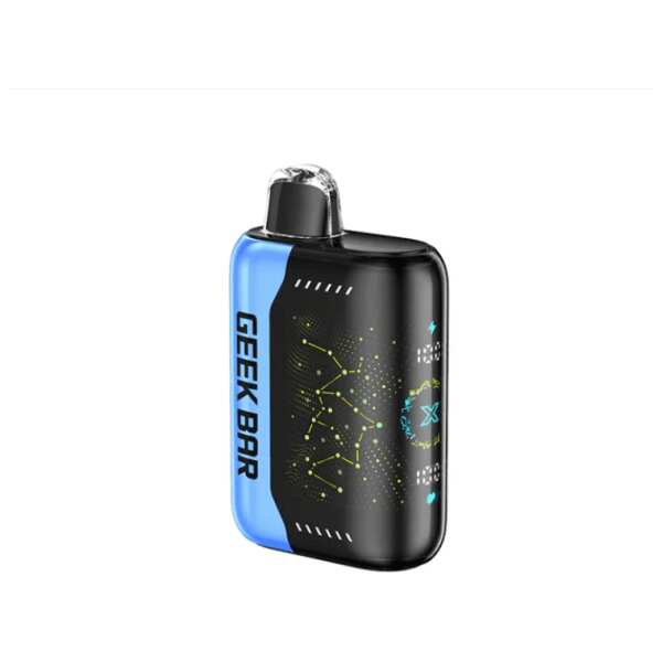 A 18ml Blue Rancher Geek Bar Pulse X 25k blue rancher flavor e-liquid by Vape4Less.