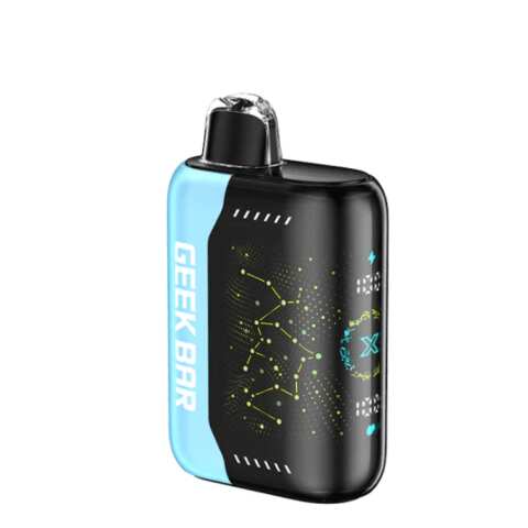 A 18ml Blue Razz Ice Geek Bar Pulse X 25k by Vape4Less.