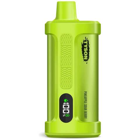 A 14ml Pineapple Sour Berry Tyson Iron Mike 15000 by Vape4Less.