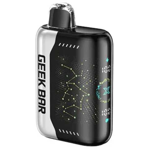 A 18ml Miami Mint Geek Bar Pulse X 25k miami mint flavor e-liquid by Vape4Less.