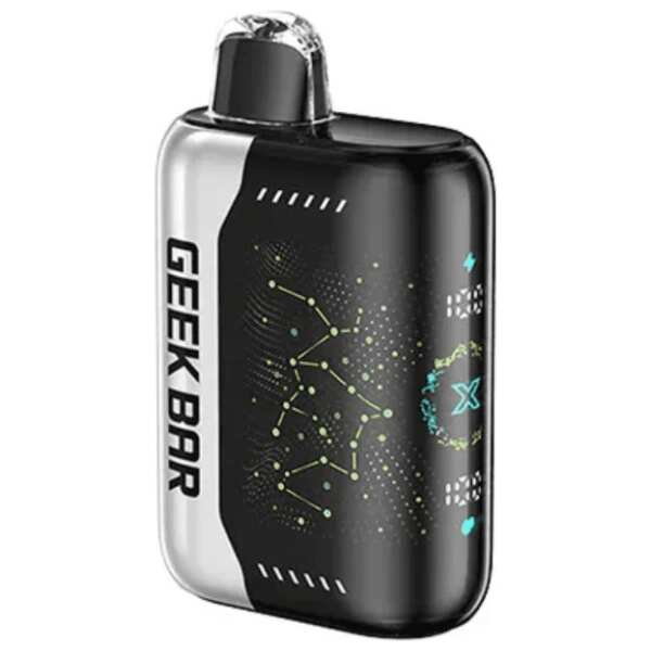 A 18ml Miami Mint Geek Bar Pulse X 25k miami mint flavor e-liquid by Vape4Less.