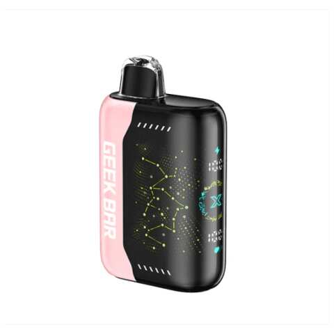 A 18ml Strawberry B-Pop Geek Bar Pulse X 25k strawberry b-pop flavor e-liquid by Vape4Less.