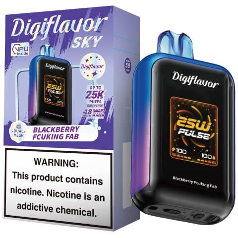 A 16ml Blackberry Fcuking Fab Digiflavor Sky View 25k by Vape4Less.