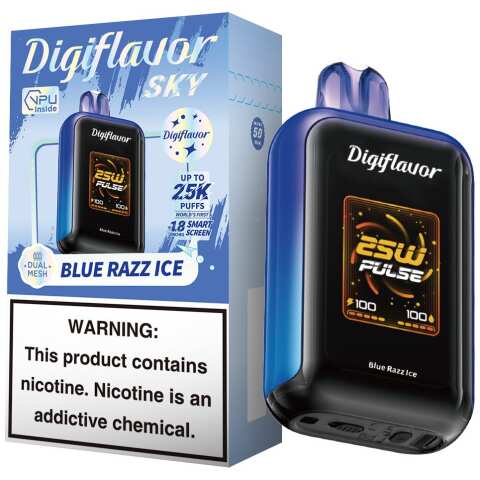 A 16ml Blue Razz Ice Digiflavor Sky View 25k by Vape4Less.