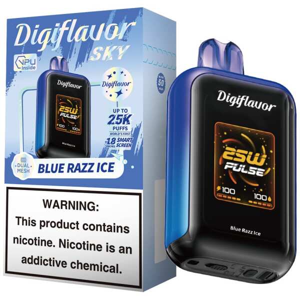 A 16ml Blue Razz Ice Digiflavor Sky View 25k by Vape4Less.