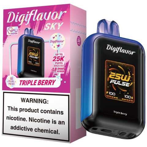 A 16ml Triple Berry Digiflavor Sky View 25k by Vape4Less.