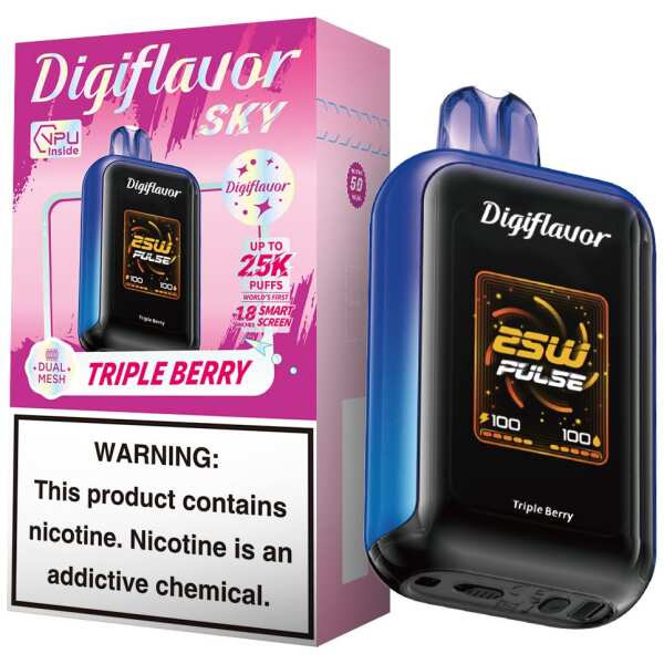 A 16ml Triple Berry Digiflavor Sky View 25k by Vape4Less.