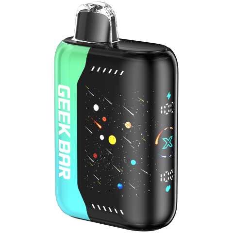 A 18ml ATL Mint Geek Bar Pulse X 25k atl mint flavor e-liquid by Vape4Less.