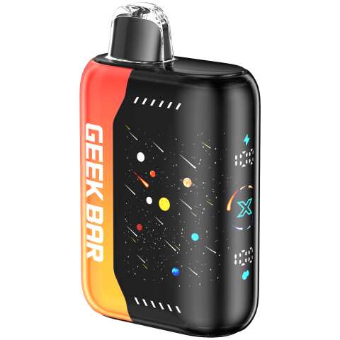 A 18ml Orange Dragon Geek Bar Pulse X 25k orange dragon flavor e-liquid by Vape4Less.