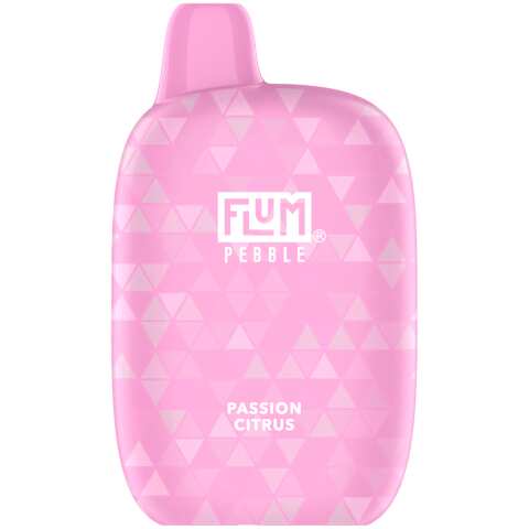 A Passion Citrus Flum Pebble e-liquid vape by Vape4Less.