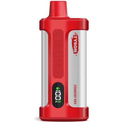 A 14ml Strawberry Whip Tyson Iron Mike 15000 by Vape4Less.