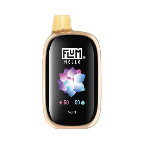 A 15ml Vol. 1 Flum Mello 20K e-liquid vape by Vape4Less.