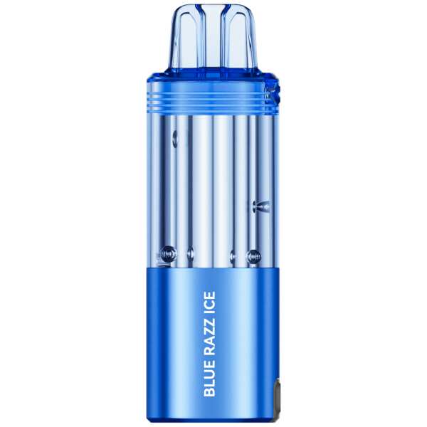 A Blue Razz Ice Foger Switch Pro Pod 30K with blue raspberry and ice flavor. by Vape4Less.